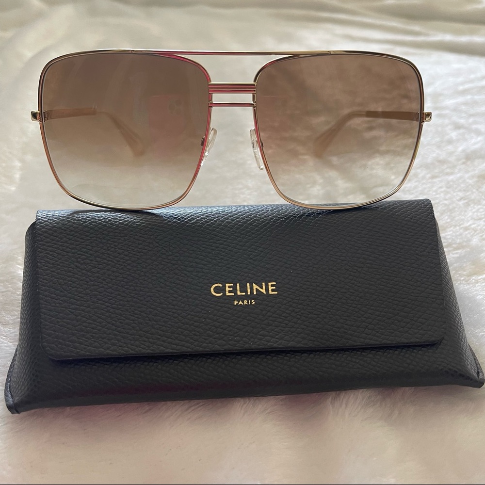 CELINE Sunglasses CL 41808/S Gold